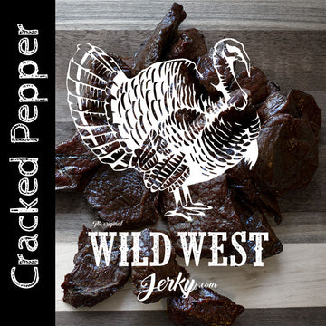Cracked Pepper Turkey Jerky